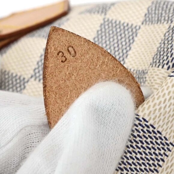 Louis Vuitton Damier Azur Speedy 30 Handbag N41533 DU5009 154514 - Picture 8 of 10